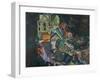 Crescent of Houses III-Egon Schiele-Framed Giclee Print