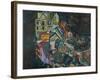 Crescent of Houses III-Egon Schiele-Framed Giclee Print