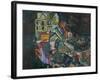 Crescent of Houses III-Egon Schiele-Framed Giclee Print