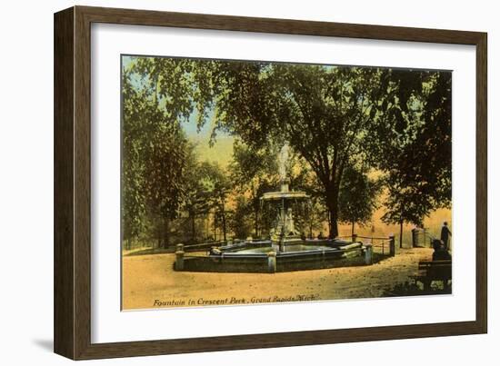 Crescent Park, Grand Rapids, Michigan-null-Framed Art Print