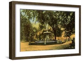 Crescent Park, Grand Rapids, Michigan-null-Framed Art Print