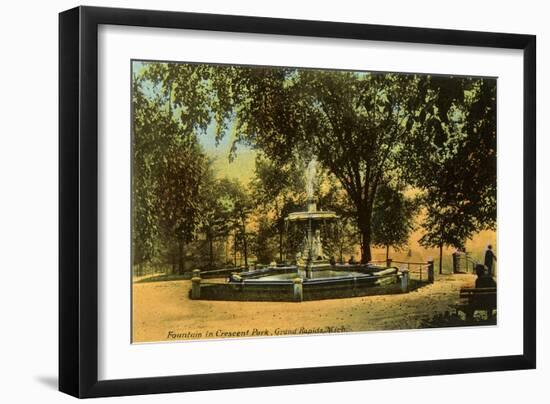 Crescent Park, Grand Rapids, Michigan-null-Framed Art Print