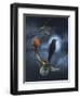 Crescent Raven Moon-Art and a Little Magic-Framed Giclee Print