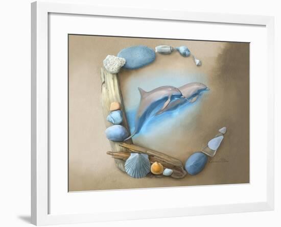 Crescent Sea Angels-Art and a Little Magic-Framed Giclee Print