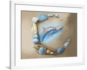 Crescent Sea Angels-Art and a Little Magic-Framed Giclee Print