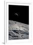 Cresent Earth, As Seen From the Moon-null-Framed Photographic Print