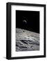 Cresent Earth, As Seen From the Moon-null-Framed Photographic Print