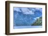 Cresent Lake, Aurora Ridge in the Background, Olympic National Park-Richard Maschmeyer-Framed Photographic Print