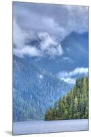 Cresent Lake, Aurora Ridge in the Background, Olympic National Park-Richard Maschmeyer-Mounted Premium Photographic Print