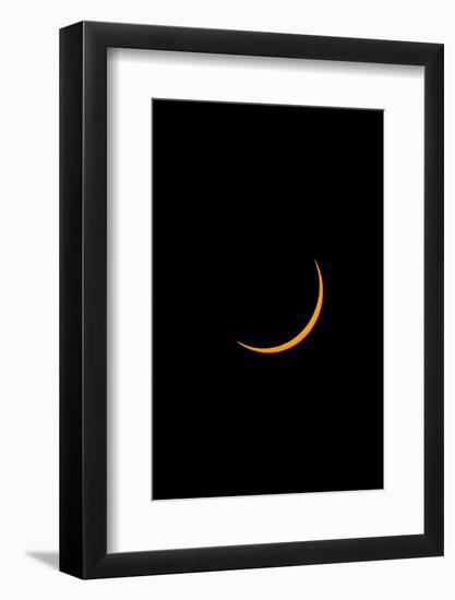 Cresent Sun Solar Eclipse August 2017-Vincent James-Framed Photographic Print