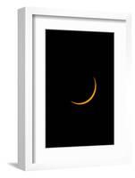 Cresent Sun Solar Eclipse August 2017-Vincent James-Framed Photographic Print