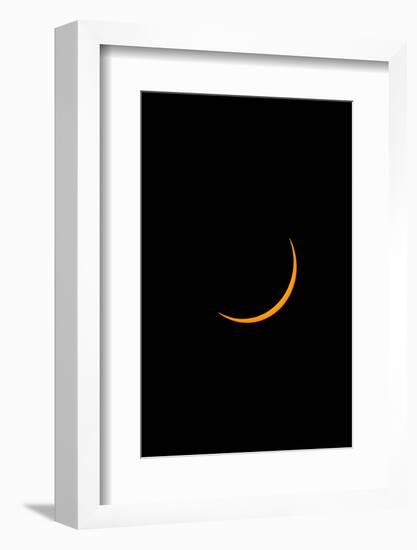 Cresent Sun Solar Eclipse August 2017-Vincent James-Framed Photographic Print