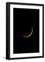 Cresent Sun Solar Eclipse August 2017-Vincent James-Framed Premium Photographic Print