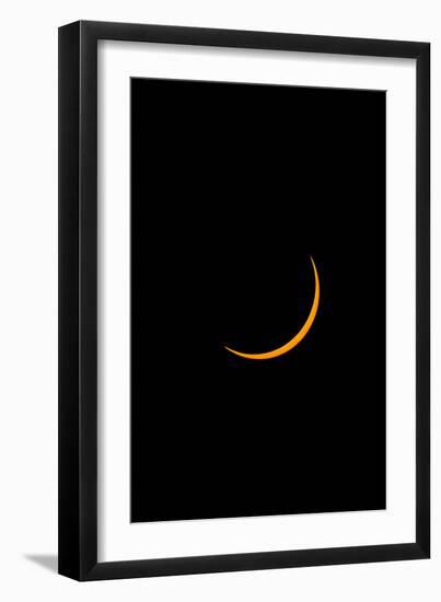 Cresent Sun Solar Eclipse August 2017-Vincent James-Framed Premium Photographic Print