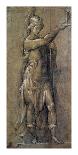 Roman God Mars-Giovanni Battista Crespi-Stretched Canvas