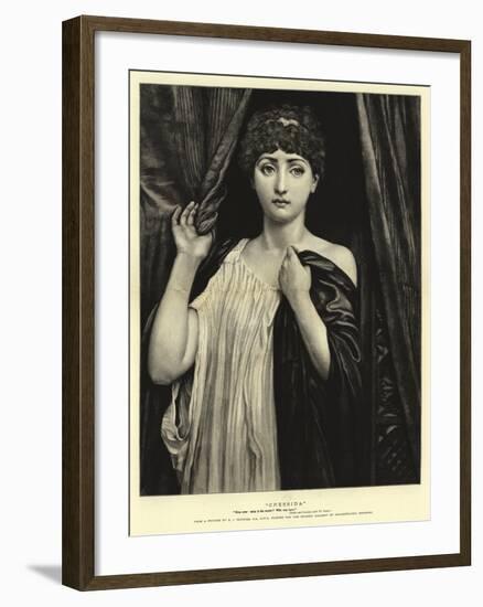 Cressida-Sir Edward John Poynter-Framed Giclee Print