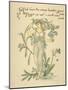 Cressy Brook's Green Side/Forget Me Not Written and Drawn by Walter Crane-null-Mounted Photographic Print