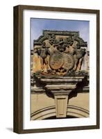 Crest, Decorative Detail from Floors Castle-William Adam-Framed Giclee Print