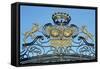 Crest on Gate of Chateau De Jossigny, Ile-De-France, Detail, France-null-Framed Stretched Canvas