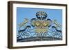 Crest on Gate of Chateau De Jossigny, Ile-De-France, Detail, France-null-Framed Giclee Print