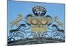 Crest on Gate of Chateau De Jossigny, Ile-De-France, Detail, France-null-Mounted Giclee Print