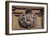 Crest on Wawel Royal Castle in Krakow, Poland, 16th Century-null-Framed Giclee Print