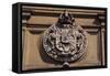 Crest on Wawel Royal Castle in Krakow, Poland, 16th Century-null-Framed Stretched Canvas