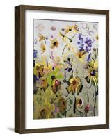 Crested Butte Profusion-Shirley Novak-Framed Art Print