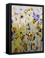Crested Butte Profusion-Shirley Novak-Framed Stretched Canvas