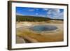 Crested Pool; Hot Spring; Upper Geyser Basin, Yellowstone National Park, Wyoming, Usa-Eleanor Scriven-Framed Photographic Print