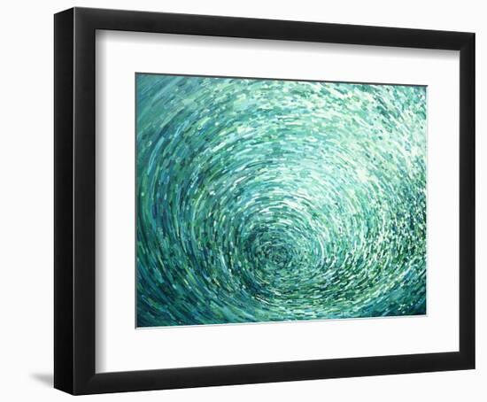 Cresting Left-Margaret Juul-Framed Art Print