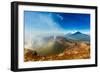 Cresting the peak of Pacaya Volcano in Guatemala City, Guatemala, Central America-Laura Grier-Framed Photographic Print