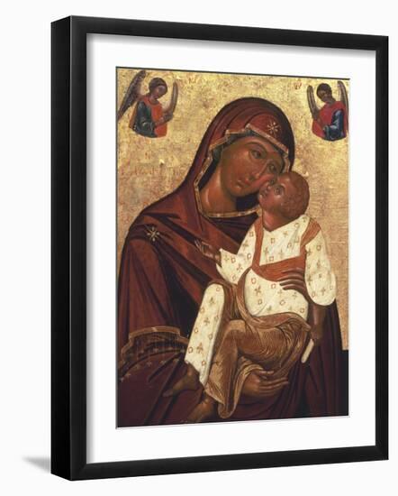 Cretan Icon II-15th Century School -Framed Premium Giclee Print