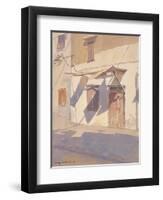 Cretan Shadows, 2002-Lucy Willis-Framed Giclee Print