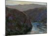 Creuse Valley, Evening, 1889-Claude Monet-Mounted Giclee Print