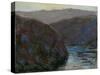 Creuse Valley, Evening, 1889-Claude Monet-Stretched Canvas