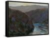 Creuse Valley, Evening, 1889-Claude Monet-Framed Stretched Canvas