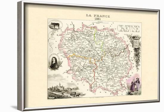 Creuse-Alexandre Vuillemin-Framed Art Print