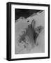 Crevasse on Mount Baker, Circa 1907-Asahel Curtis-Framed Giclee Print