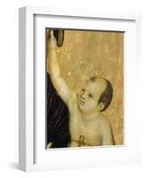 Crevole Madonna, 1283-1284-Duccio Di buoninsegna-Framed Giclee Print