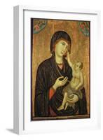 Crevole Madonna, c.1284-Duccio di Buoninsegna-Framed Giclee Print