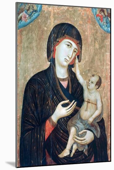 Crevole Madonna, C1284-Duccio di Buoninsegna-Mounted Giclee Print