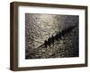 Crew Boat at Head of Charles Regatta-null-Framed Photographic Print