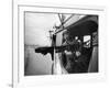 Crew Chief Lance Cpl. James C. Farley Manning Helicopter Machine Gun of Yankee Papa 13-Larry Burrows-Framed Photographic Print