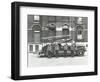 Crew in Breathing Apparatus, London Fire Brigade Headquarters, London, 1934-null-Framed Photographic Print