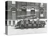 Crew in Breathing Apparatus, London Fire Brigade Headquarters, London, 1934-null-Stretched Canvas