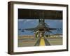 Crew Members Prepare an F-16 Fighting Falcon for a Training Sortie-null-Framed Photographic Print