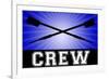 Crew Oars Sports-null-Framed Art Print