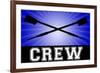 Crew Oars Sports-null-Framed Art Print