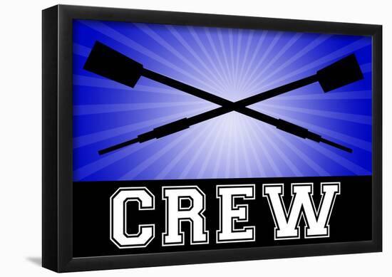 Crew Oars-null-Framed Poster